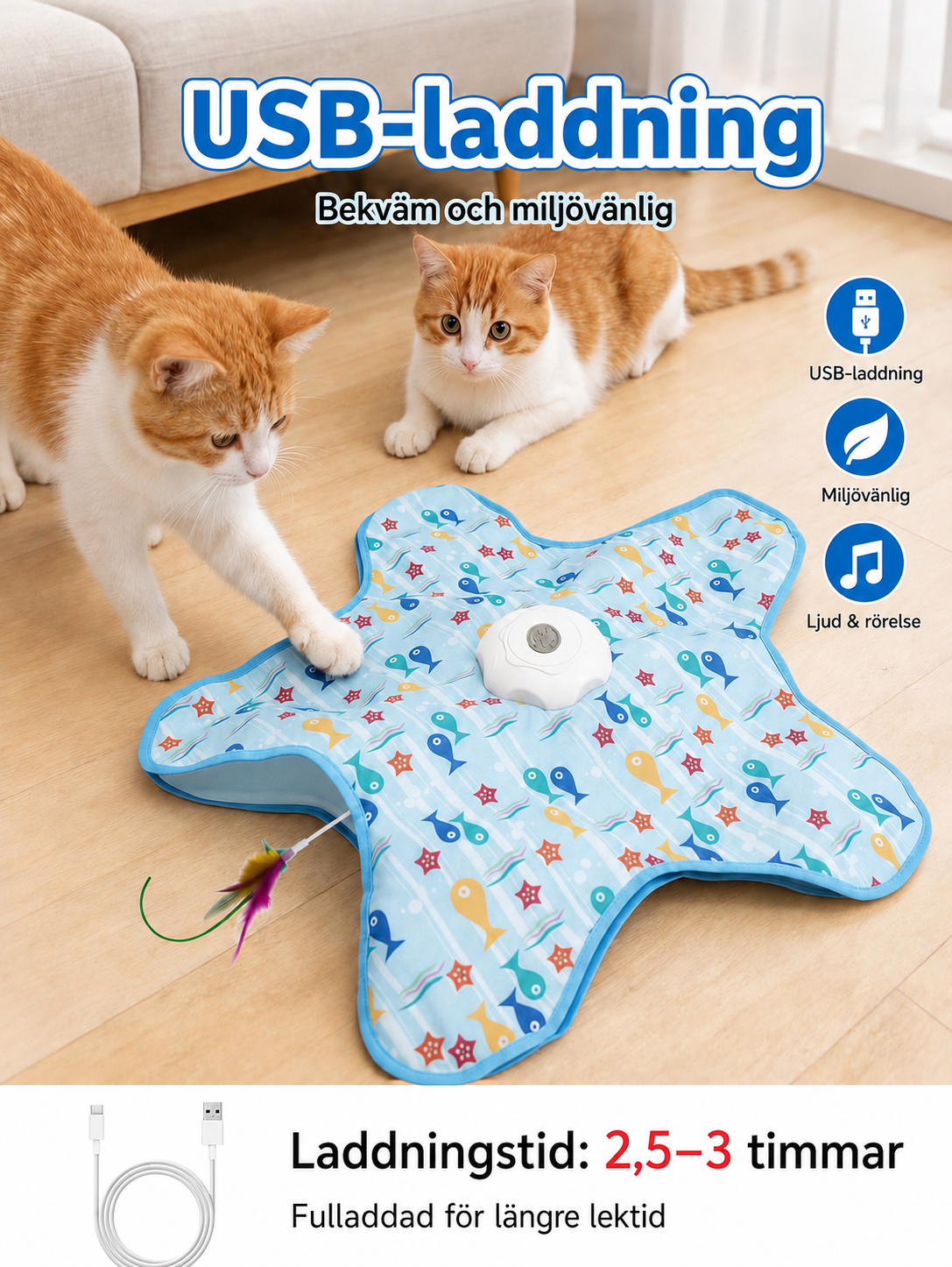 MiniFluff Lekmatta 360